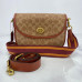Сумка Coach Logo-print tote "Brown"