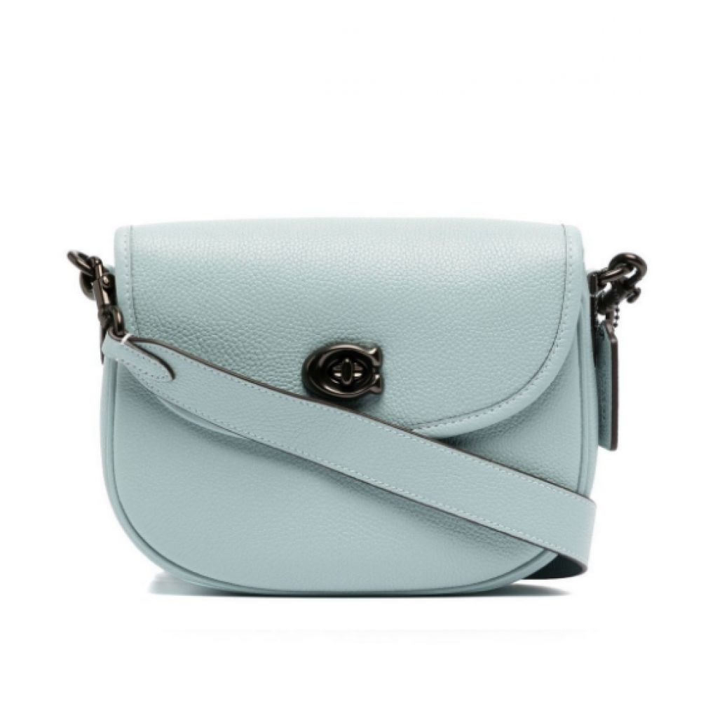 Сумка Coach Logo-print tote "Blue"