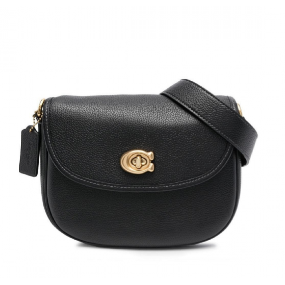 Сумка Coach Logo-print tote "Black"