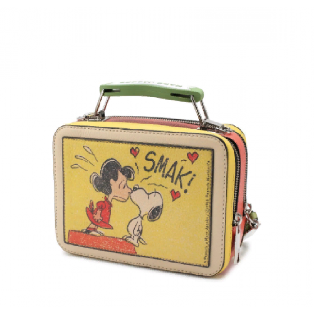 Сумка Marc Jacobs The Box Peanuts "Beige "