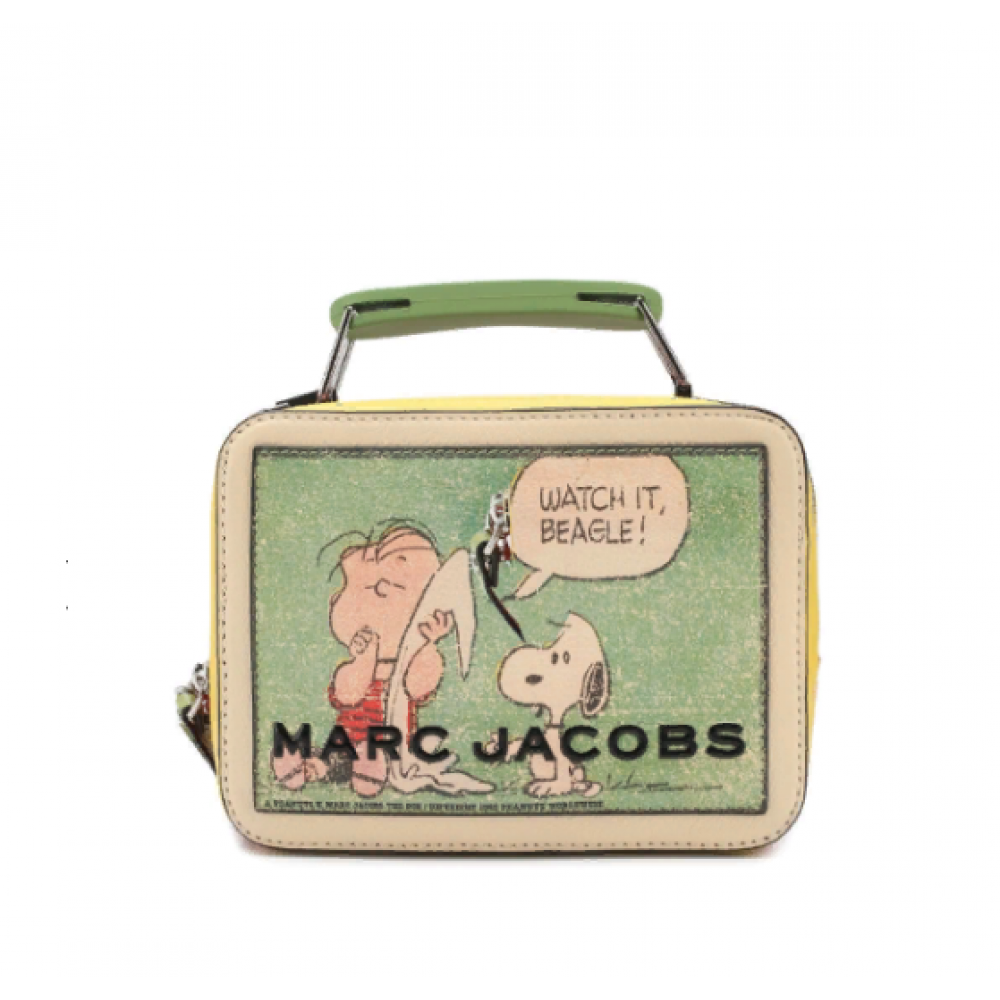 Сумка Marc Jacobs The Box Peanuts "Beige "