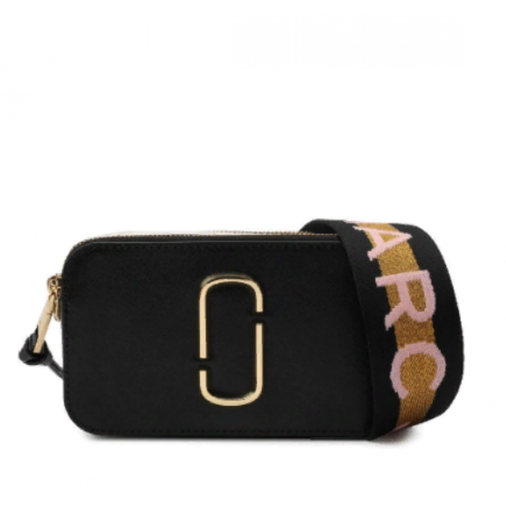 Сумка Marc Jacobs Snapshot "Black/Gold"