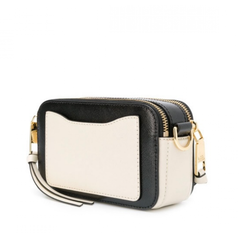 Сумка Marc Jacobs Snapshot "Beige/Black"