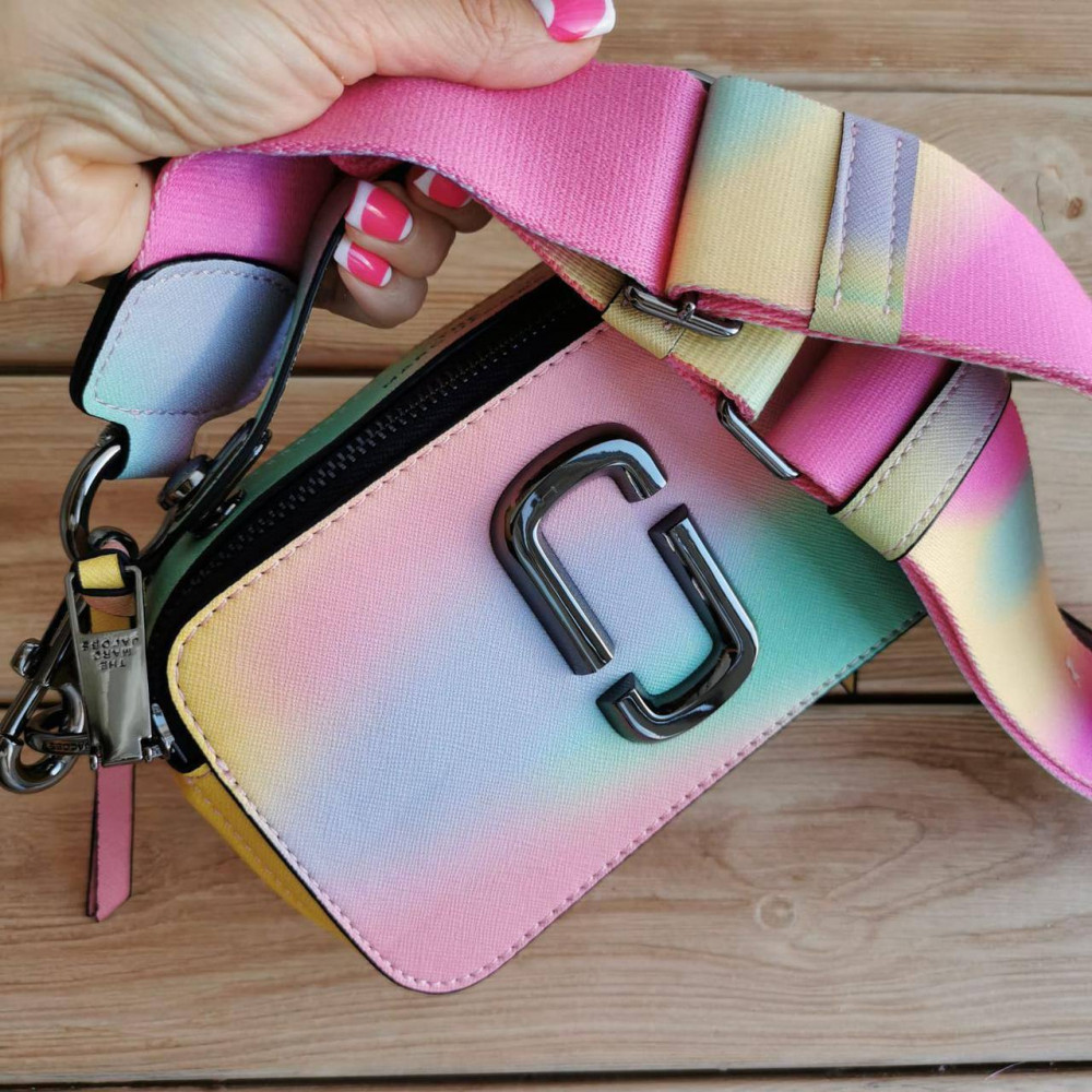 Сумка Marc Jacobs Snapshot Airbrushed 2.0 "Colorful"