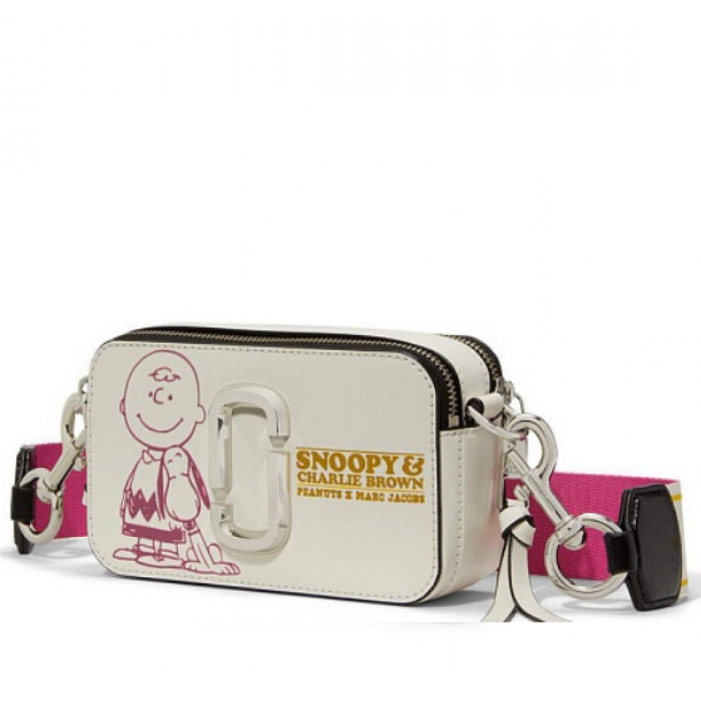 Сумка Marc Jacobs The Box Peanuts "Beige/Pink "
