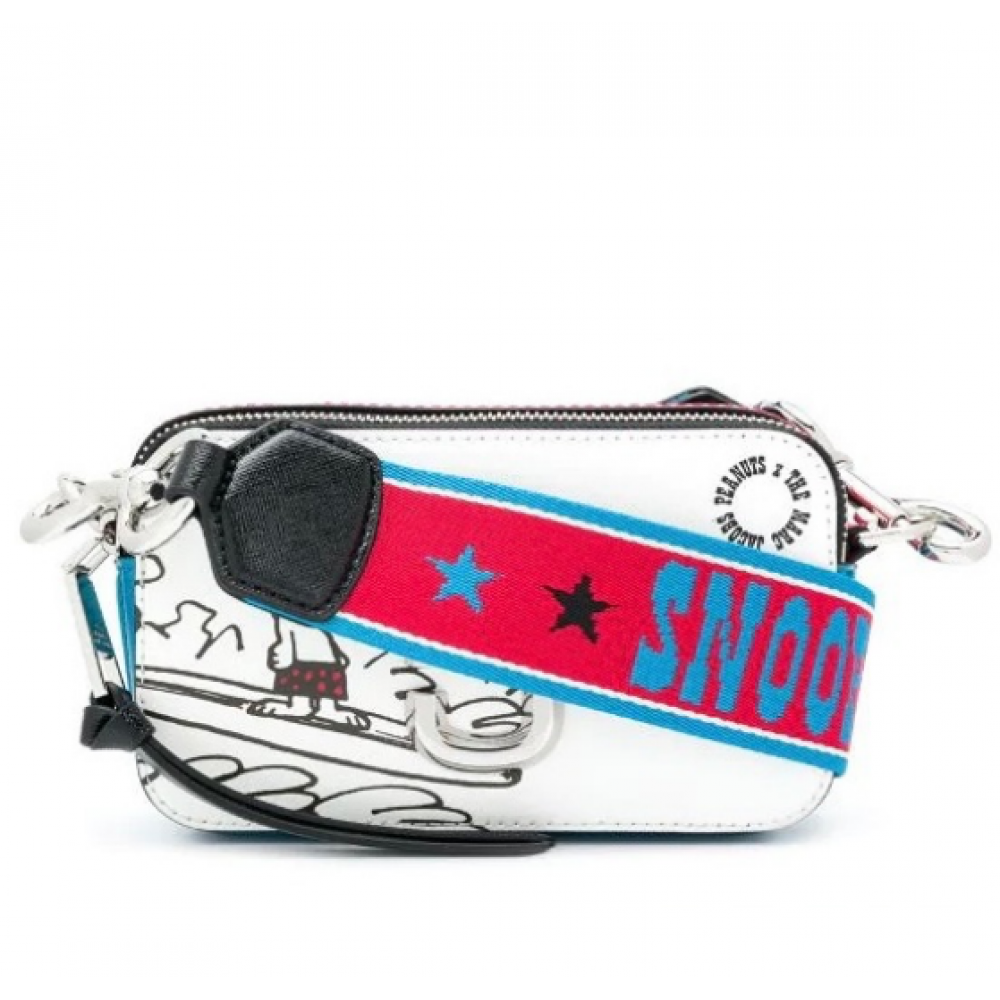 Сумка Marc Jacobs Snapshot Snoopy Peanuts "White"