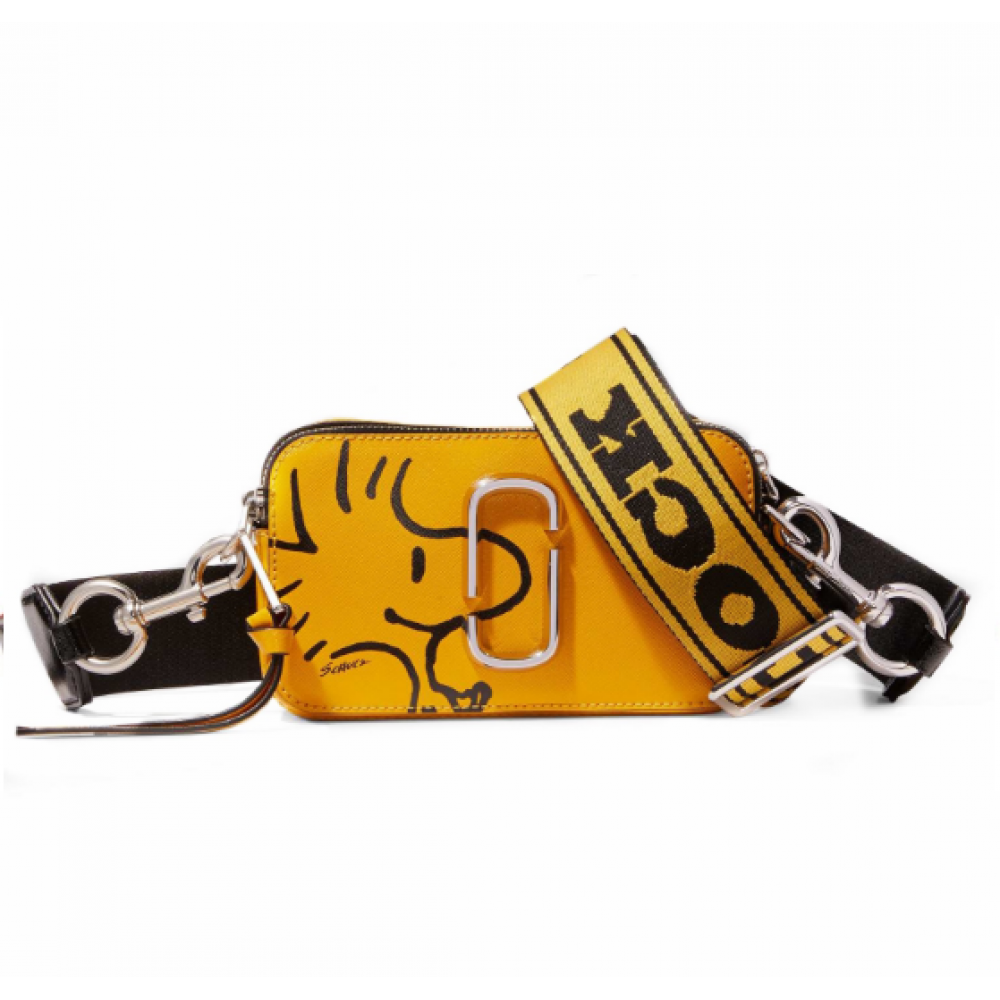 Сумка Marc Jacobs Snapshot Snoopy Peanuts  "Yellow"