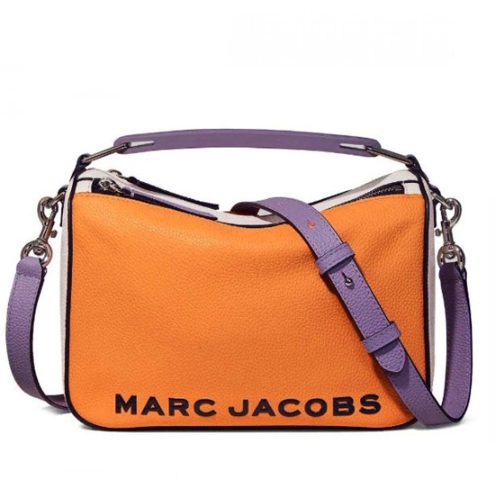 Сумка Marc Jacobs The Box "Orange/Purple"