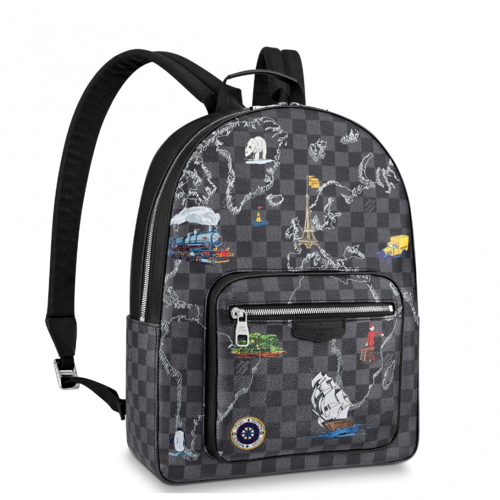 Рюкзак Louis Vuitton Josh "Grey Print"