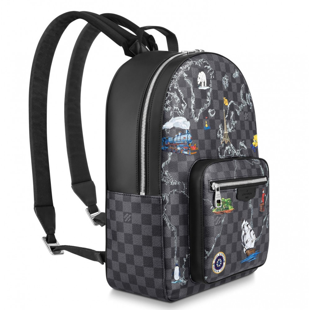 Рюкзак Louis Vuitton Josh "Grey Print"