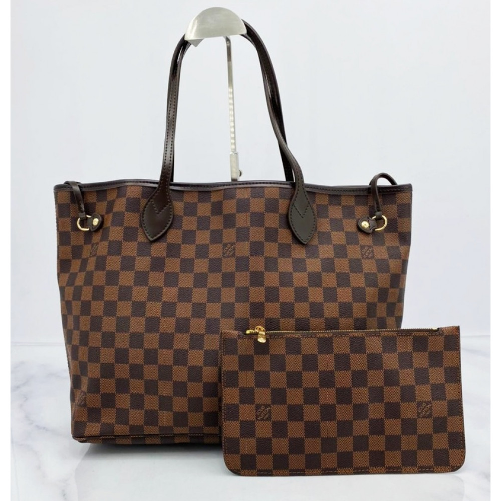 Сумка Louis Vuitton Neverfull "Brown/Cherry"