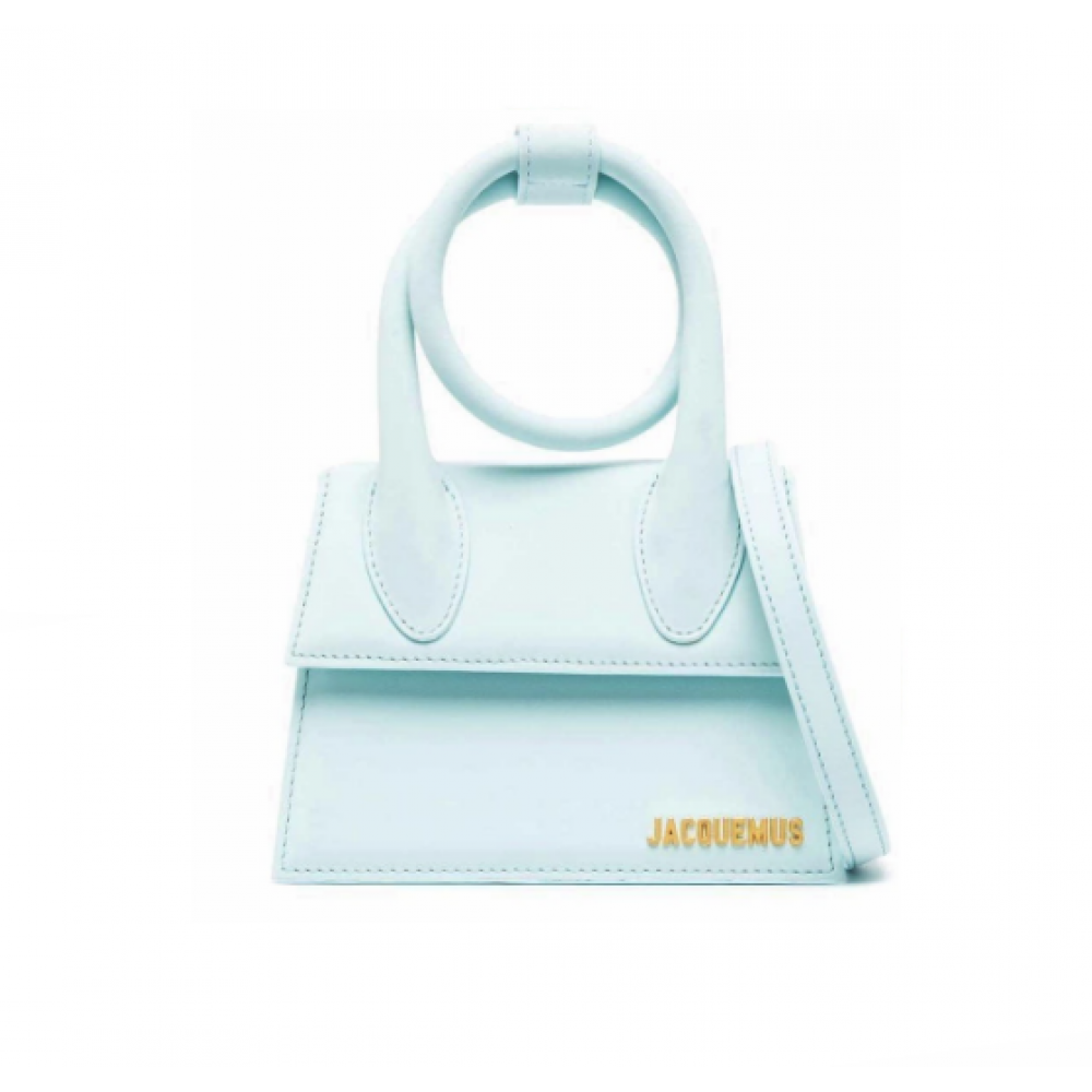 Сумка  Jacquemus Le Chiquito Noeud "Blue"