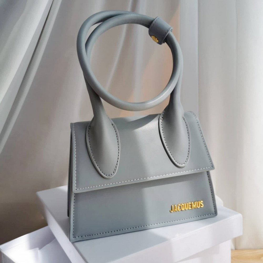 Сумка  Jacquemus Le Chiquito Noeud "Blue"