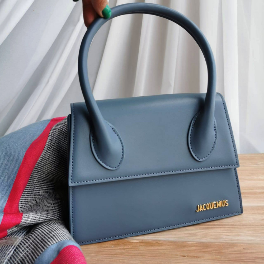 Сумка  Jacquemus  Le Grand Chiquito tote bag  "Dark Blue"