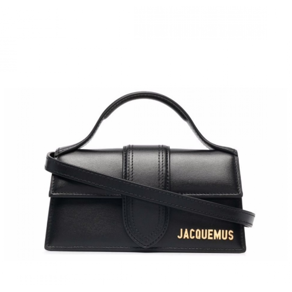 Сумка  Jacquemus Le Bambino leather tote bag "Black"