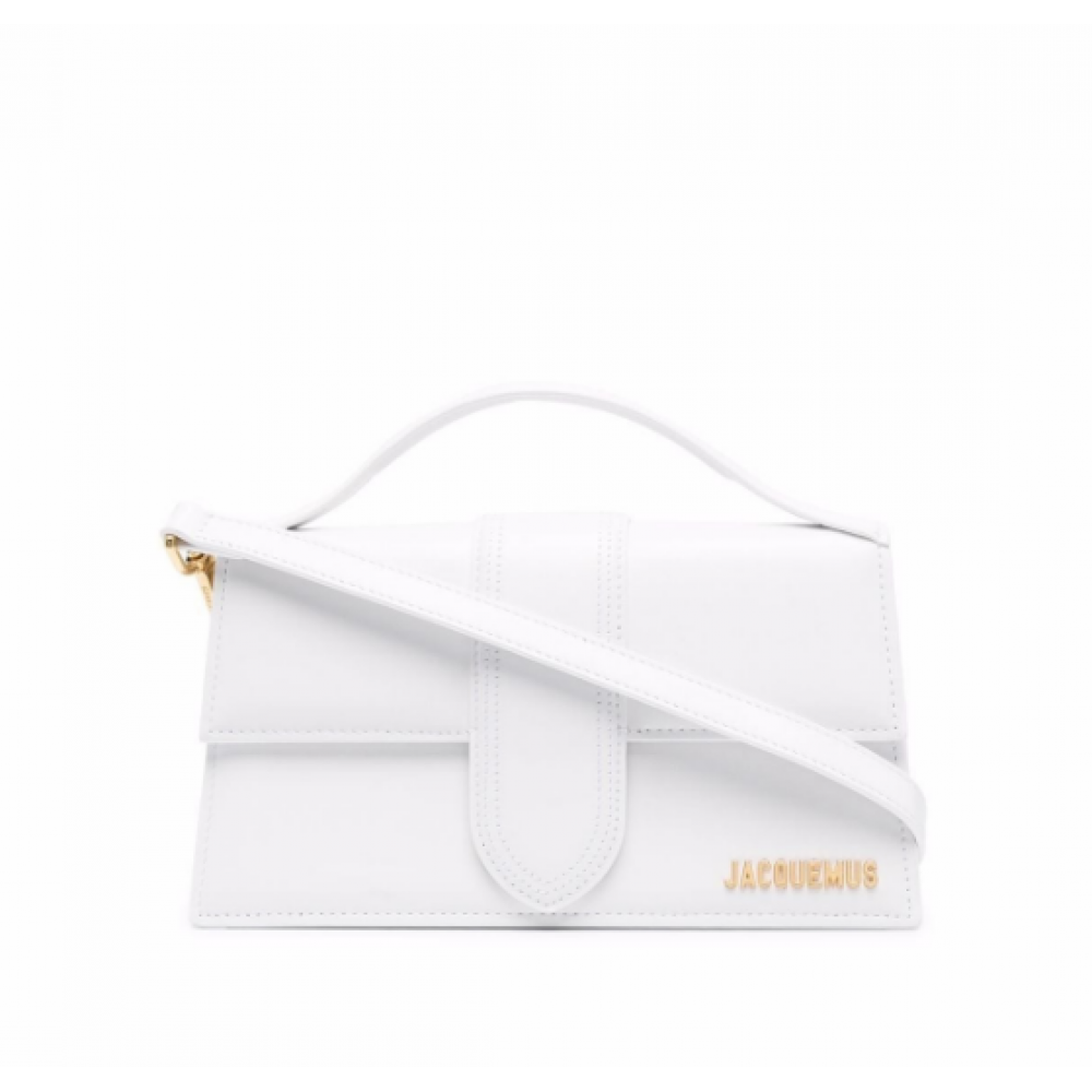 Сумка  Jacquemus Le Bambino leather tote bag "White"