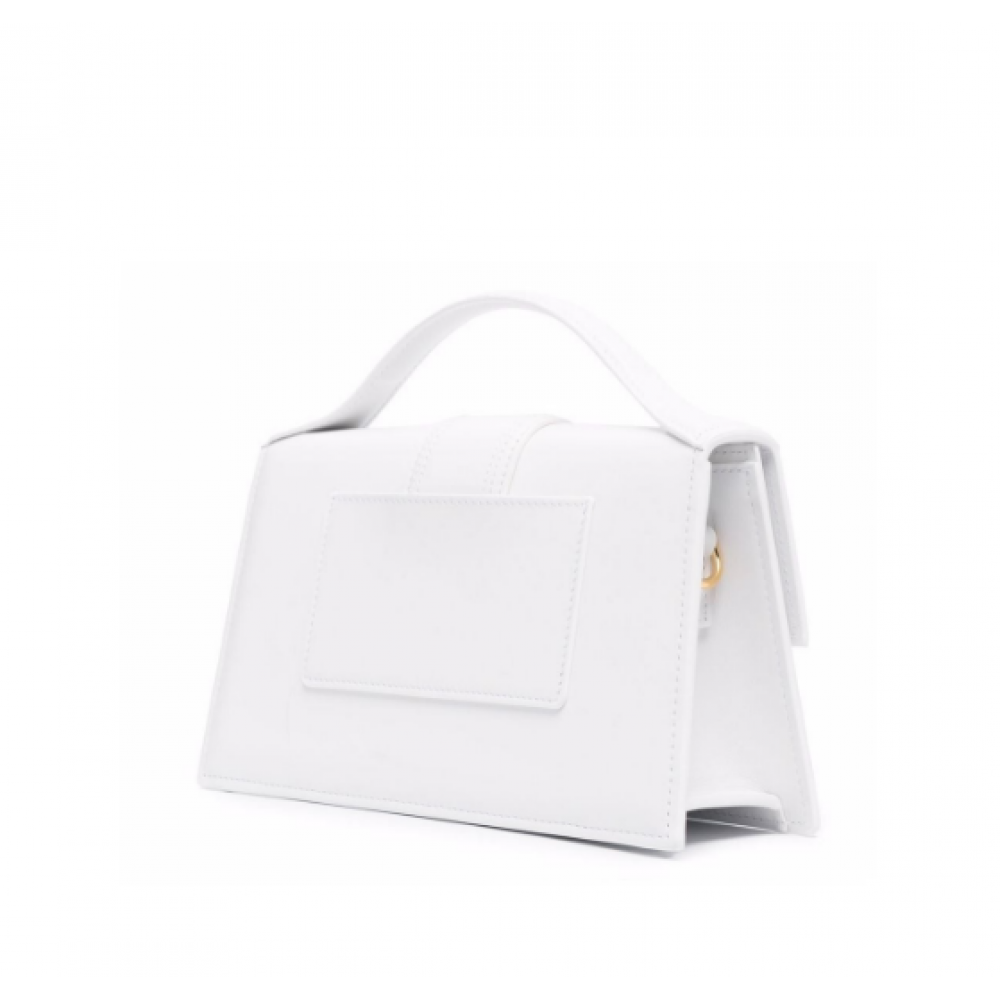 Сумка  Jacquemus Le Bambino leather tote bag "White"