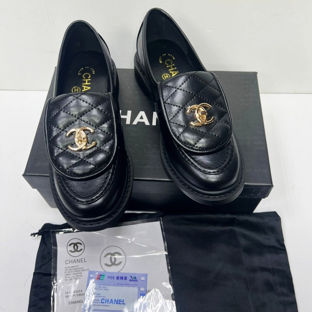 Лоферы Chanel "Black" Лоферы Chanel "Black"