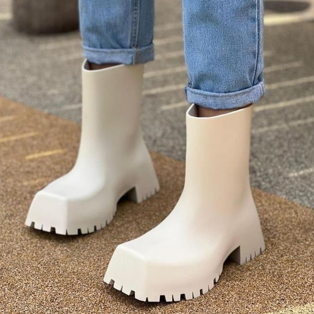 Резиновые Сапоги Balenciaga Trooper "White" Резиновые Сапоги Balenciaga Trooper "White"