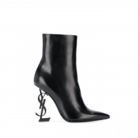 Ботильоны Saint Laurent Opyum "Black"