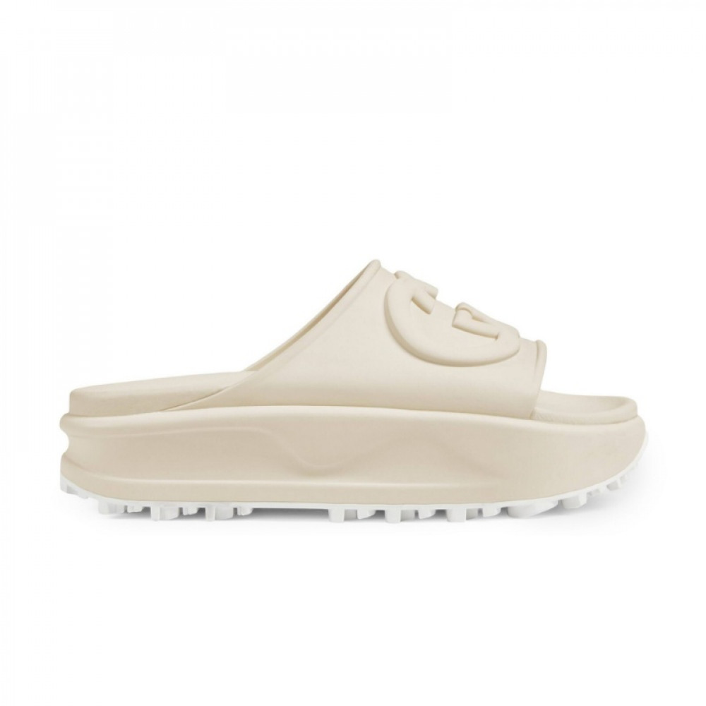 Сланцы Gucci Interlocking "White" Сланцы Gucci Interlocking "White"