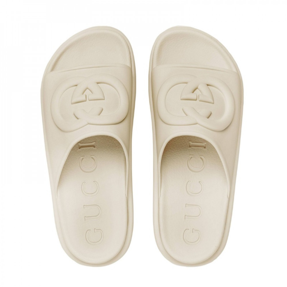 Сланцы Gucci Interlocking "White" Сланцы Gucci Interlocking "White"