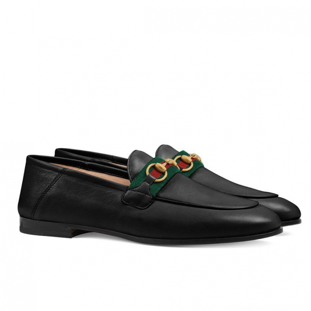 Лоферы Gucci Web "Black" Лоферы Gucci Web "Black"