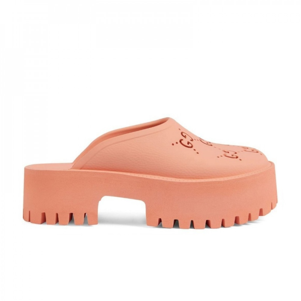 Шлепанцы Gucci GG slip-on "Peach" Шлепанцы Gucci GG slip-on "Peach"
