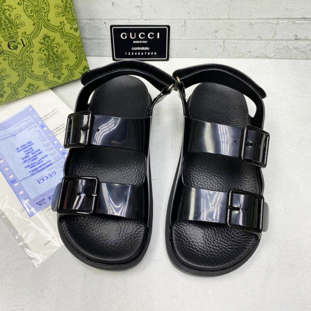 Сандалии Gucci Isla Flat "Black" Сандалии Gucci Isla Flat "Black"