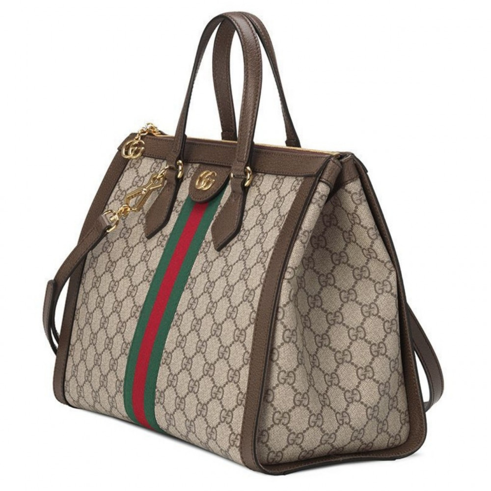Сумка Gucci Ophidia medium "Brown"