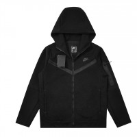 Зип - худи Nike Tech Fleece "Black"