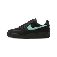 Nike Air Force 1 SP Tiffany And Co "Black" с мехом ❄