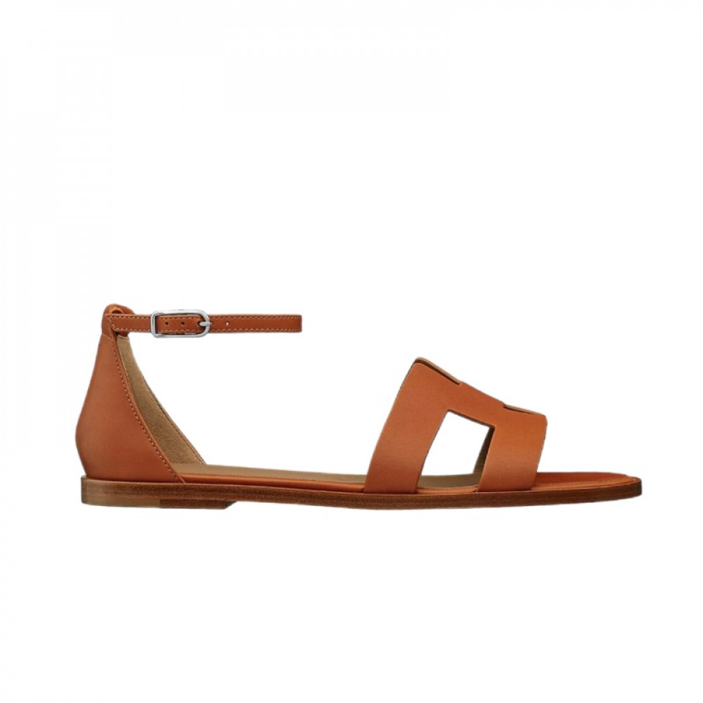 Cандалии Hermes Santorini "Rust"