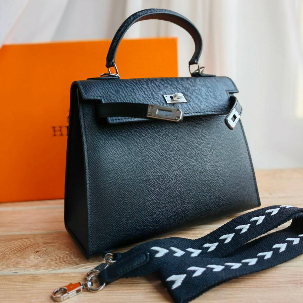 Сумка Hermes Kelly 25 "Black"