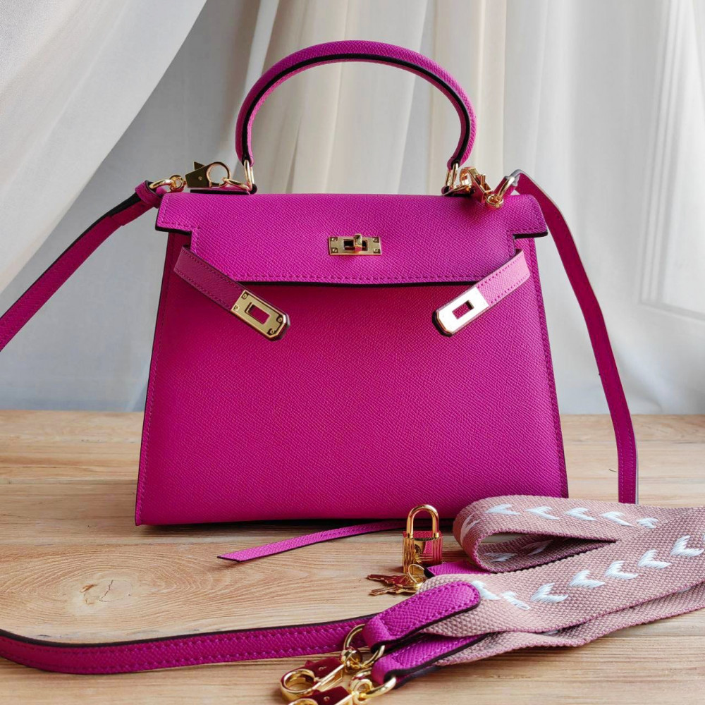 Сумка Hermes Kelly 25 "Fuchsia"