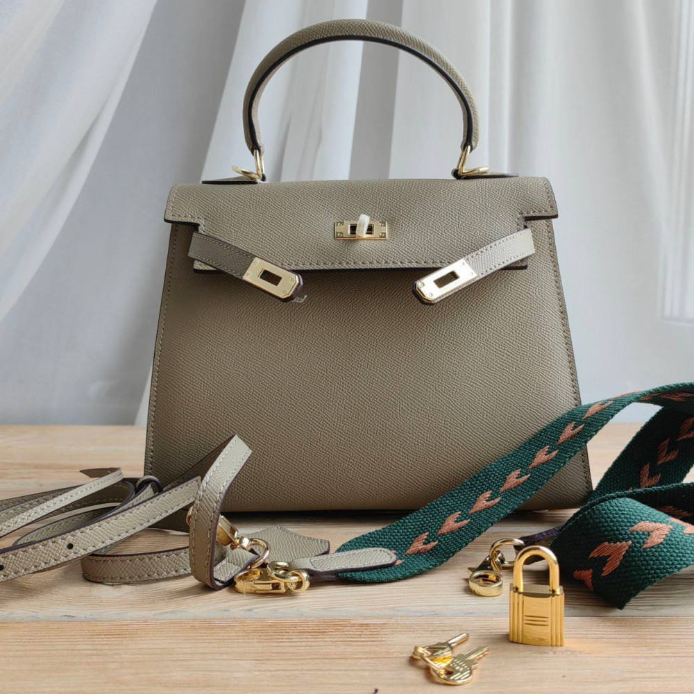 Сумка Hermes Kelly 25 "Grey"