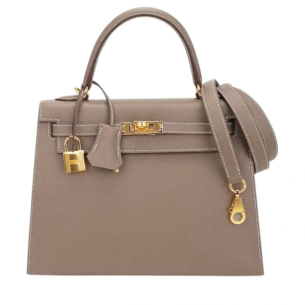 Сумка Hermes Kelly 25 "Grey"
