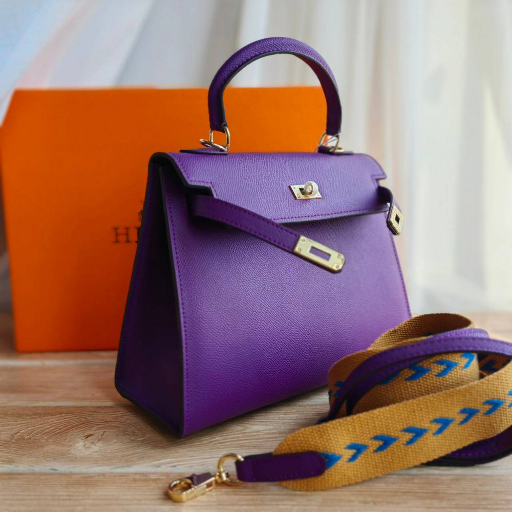 Сумка Hermes Kelly 25 "Purple"