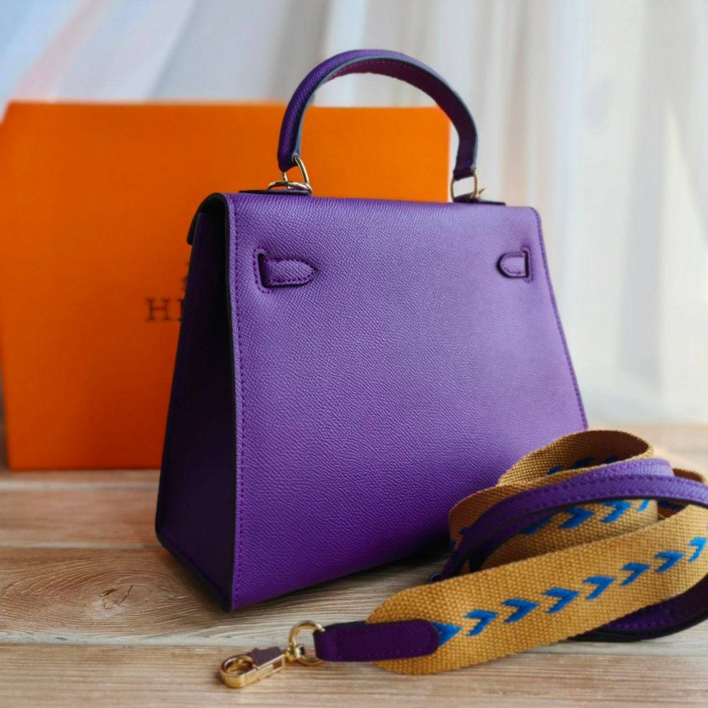 Сумка Hermes Kelly 25 "Purple"