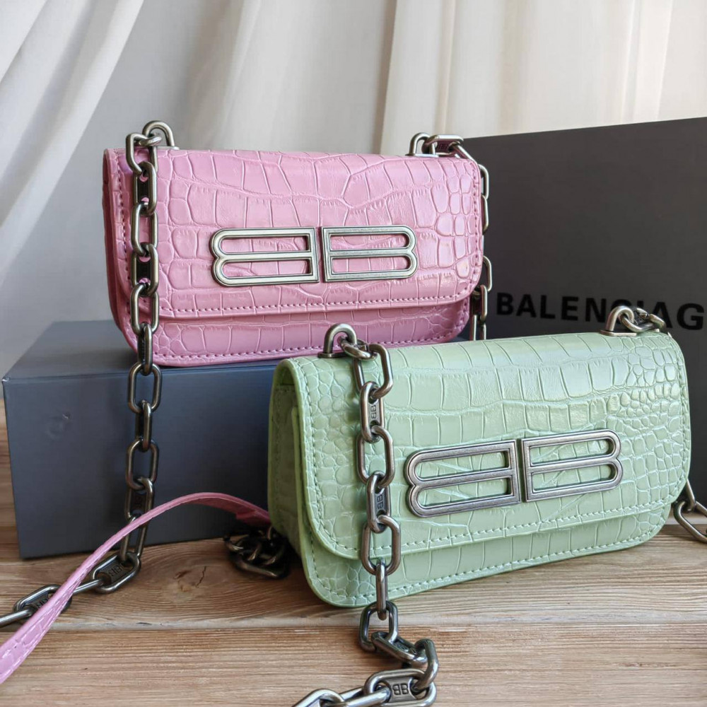 Сумка Balenciaga Crocodile "Green"