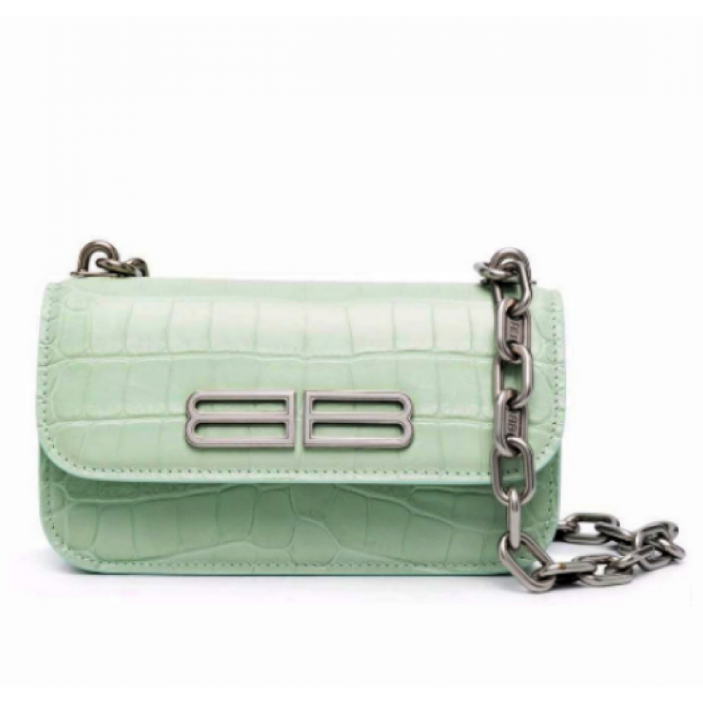 Сумка Balenciaga Crocodile "Green"