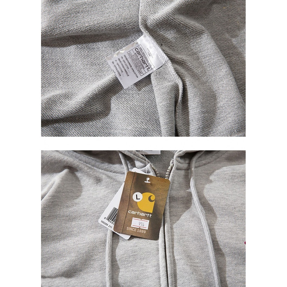 Зип-худи Carhartt "Light Grey"