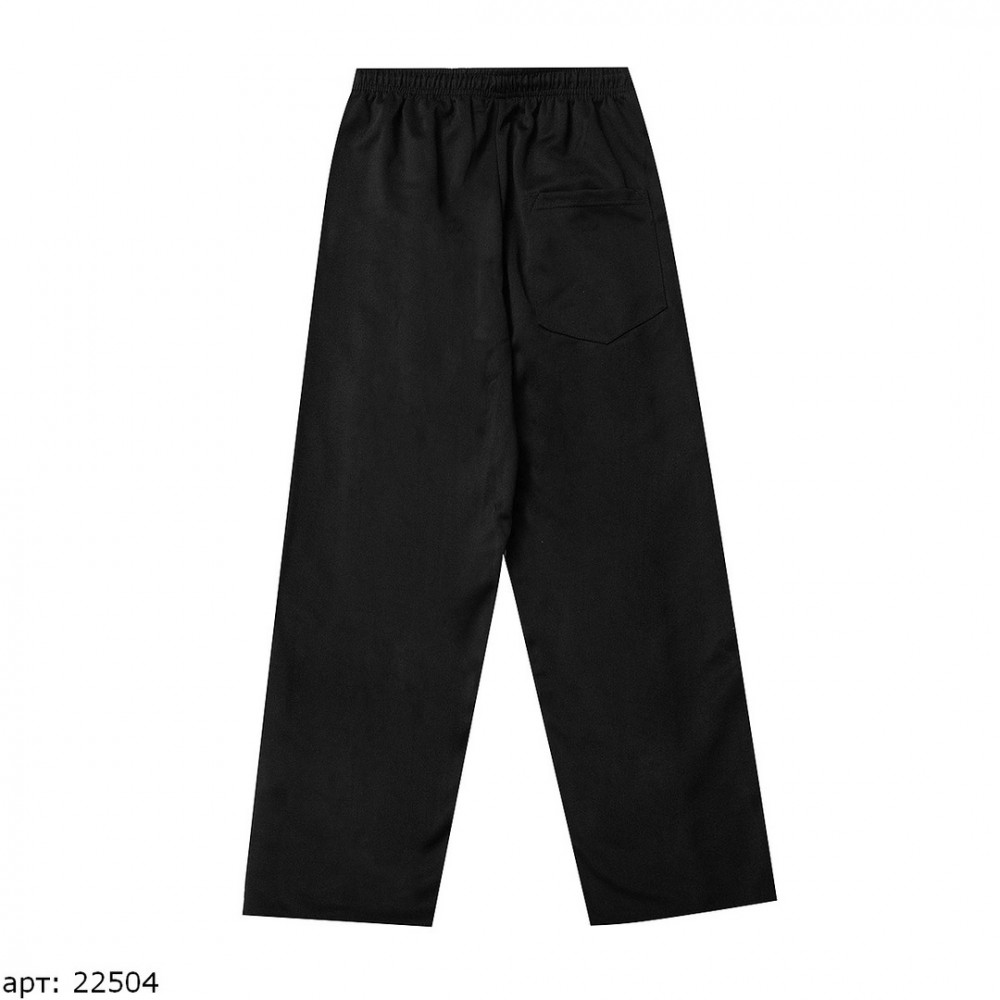 Штаны прямые Adidas "Black"