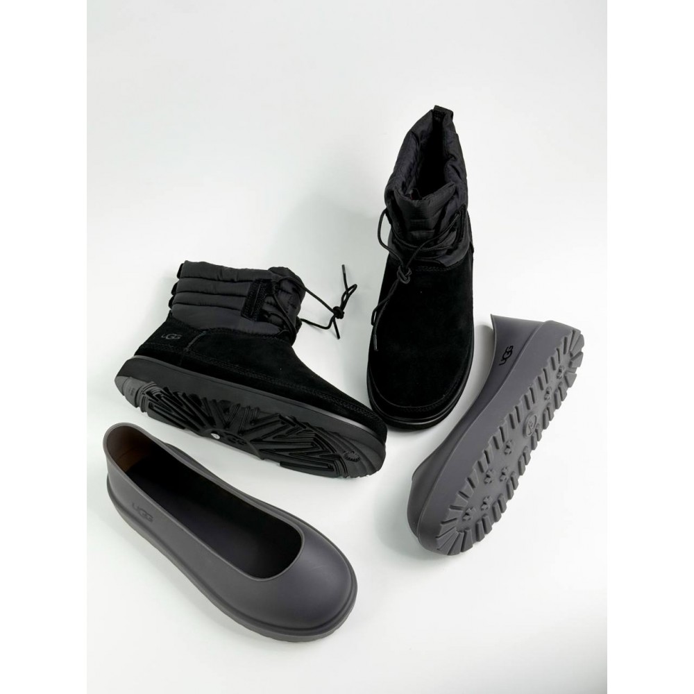 Угги Ugg Lace-Up Weather dune "Black" Угги Ugg Lace-Up Weather dune "Black"