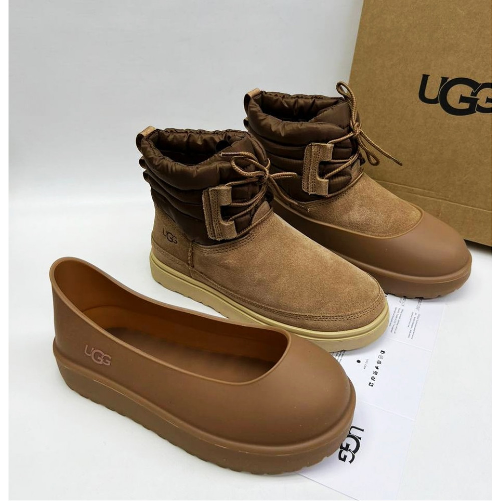 Угги Ugg Lace-Up Weather dune "Brown" Угги Ugg Lace-Up Weather dune "Brown"