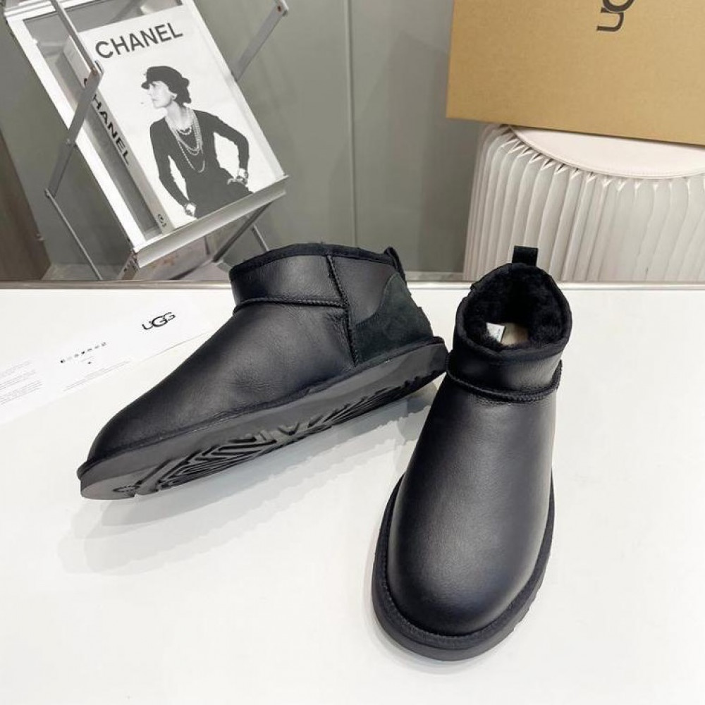 Угги Ugg Metallic Ultra mini "Black" Угги Ugg Metallic Ultra mini "Black"