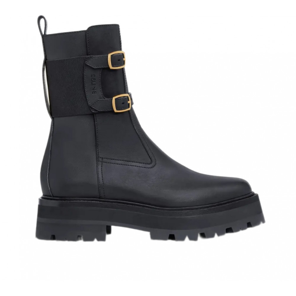 Сапоги Celine Bulky Buckled Medium Boot "Black" Сапоги Celine Bulky Buckled Medium Boot "Black"