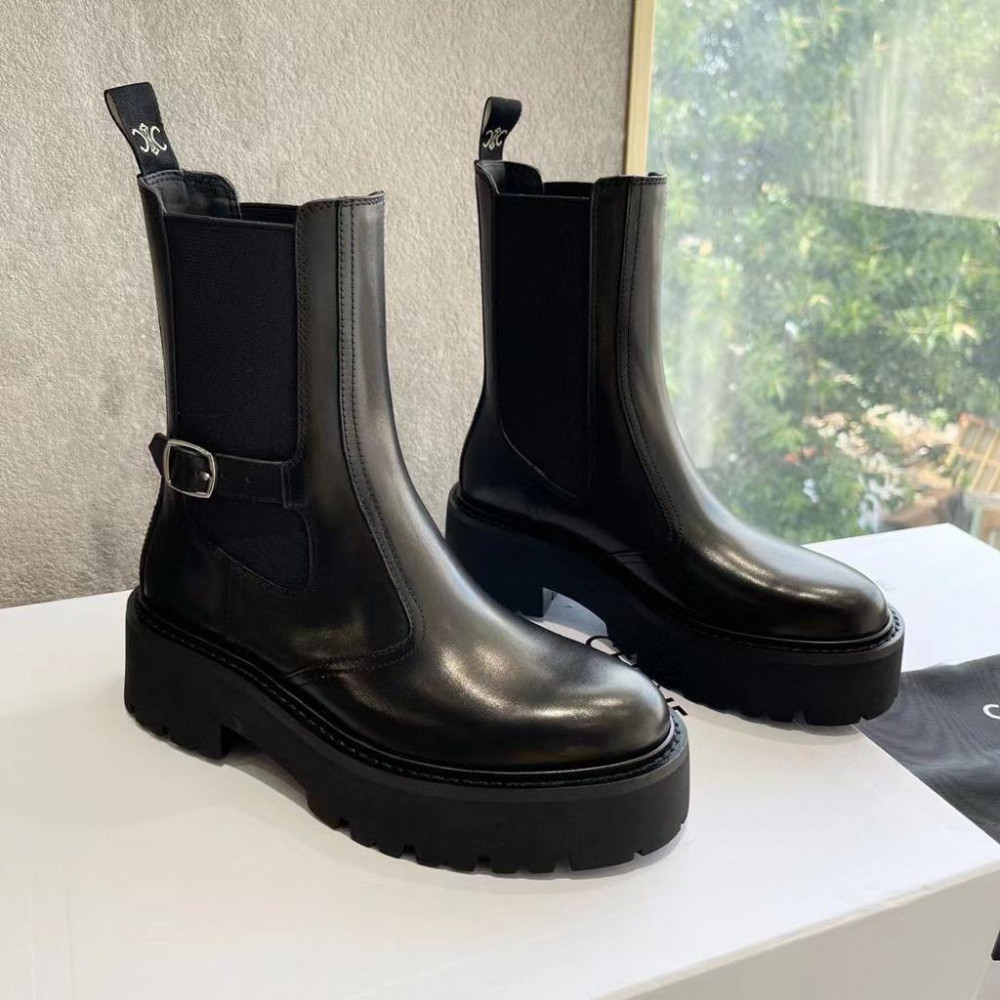 Сапоги Celine Bulky Chelsea Boot "Black" Сапоги Celine Bulky Chelsea Boot "Black"