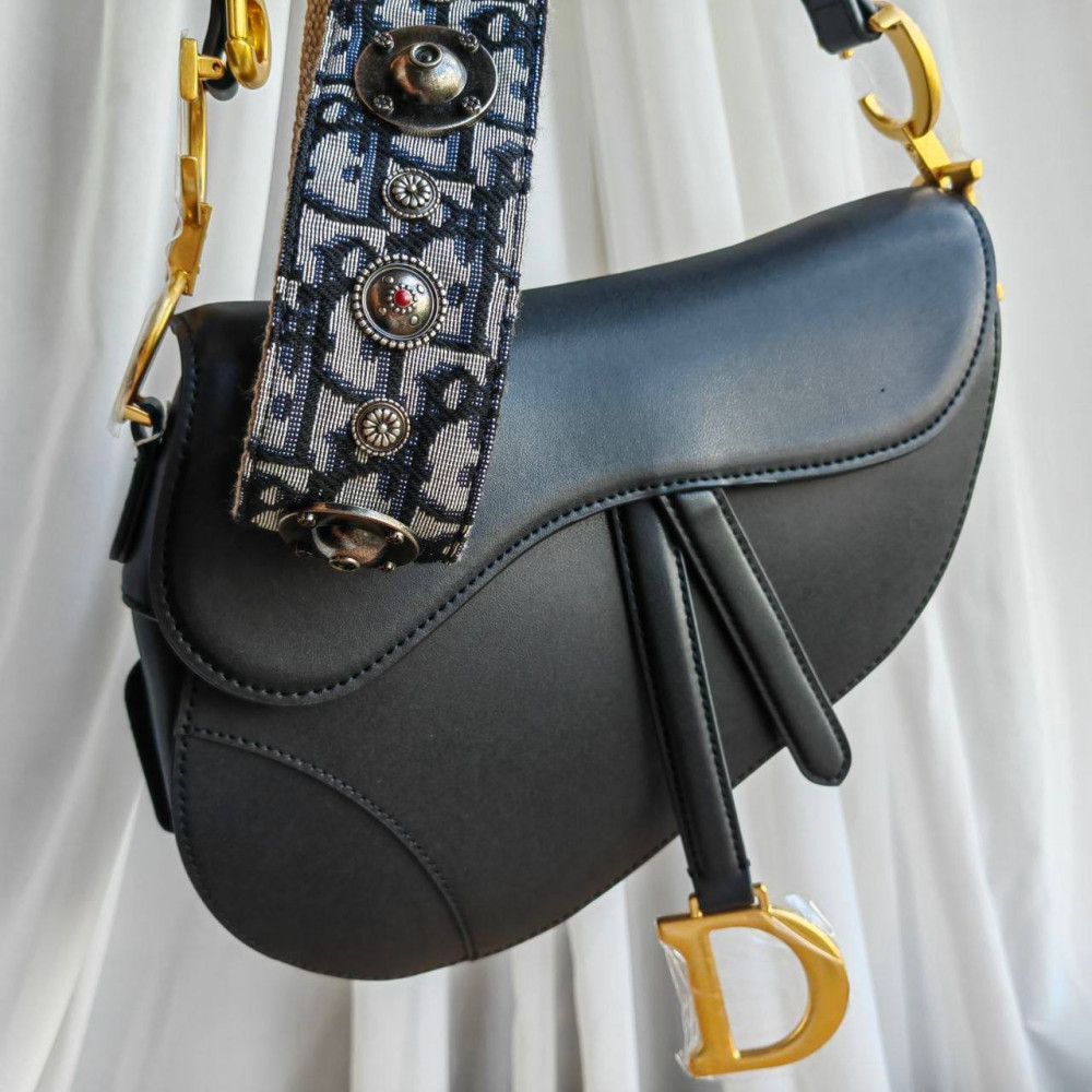 Сумка Christian Dior Saddle  "Black"