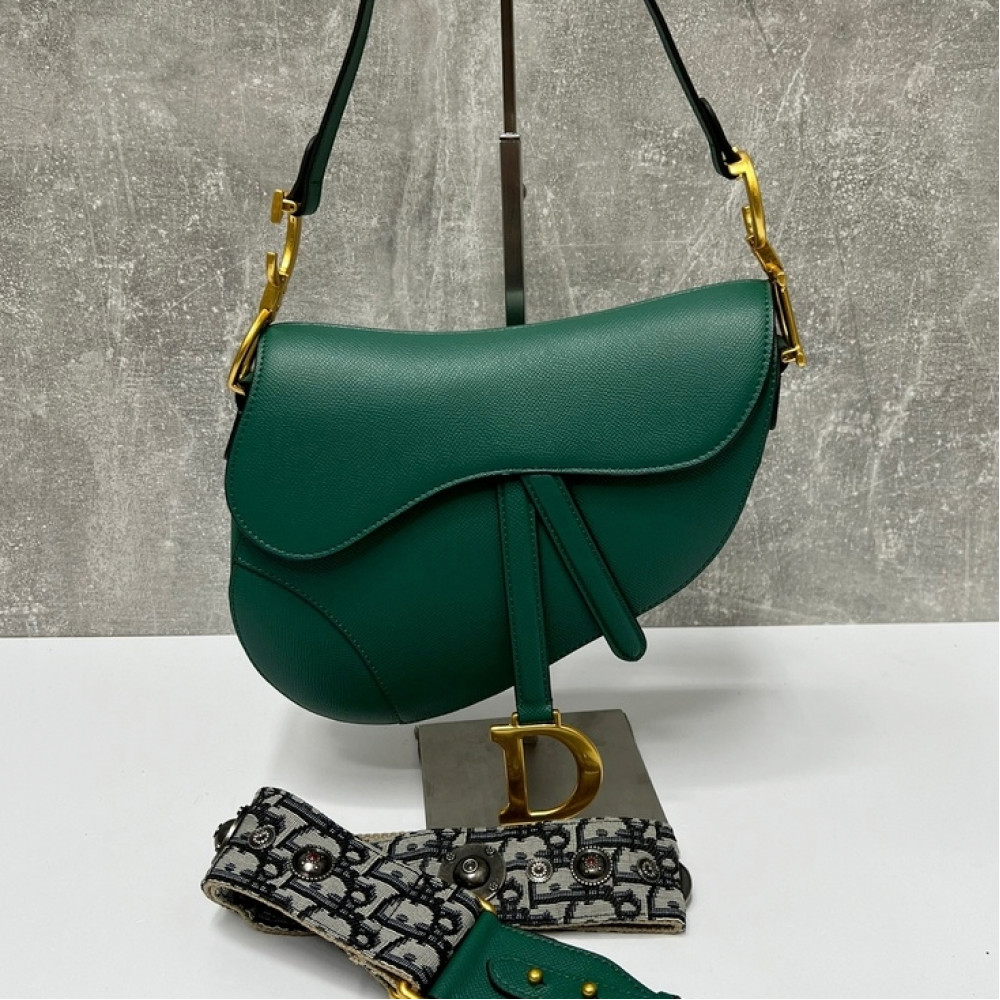 Сумка Christian Dior Saddle  "Green"